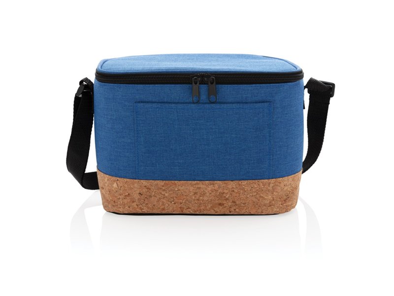 Duo tone koeltas met kurkdetail Duo tone koeltas met kurkdetail