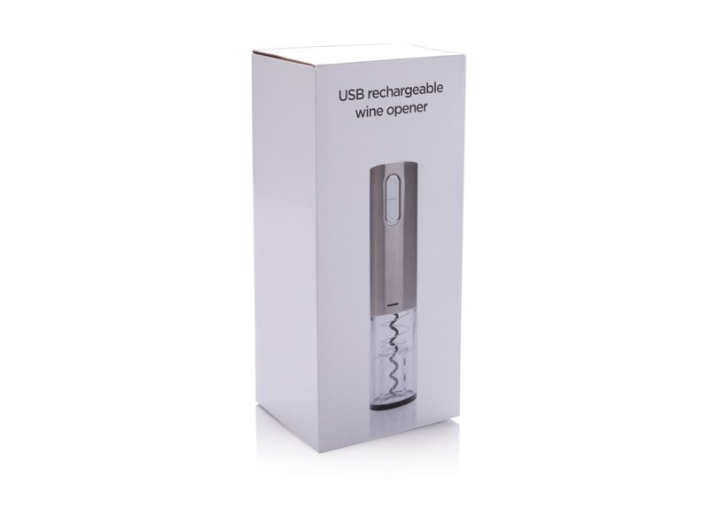 Electronische kurkentrekker - herlaadbaar via USB