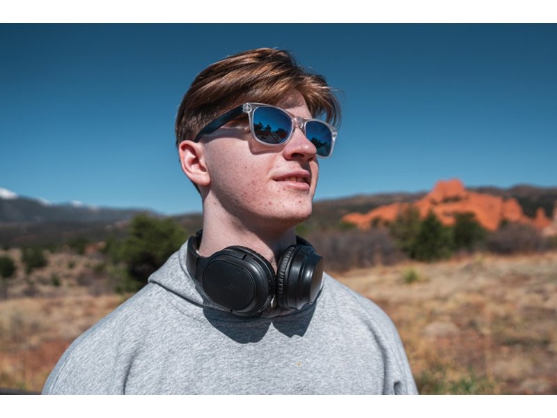 RCS recycled plastic Elite opvouwbare draadloze koptelefoon RCS recycled plastic Elite opvouwbare draadloze koptelefoon