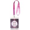 Lana lanyard in kleur (dubbelzijdig) Lana lanyard in kleur (dubbelzijdig)