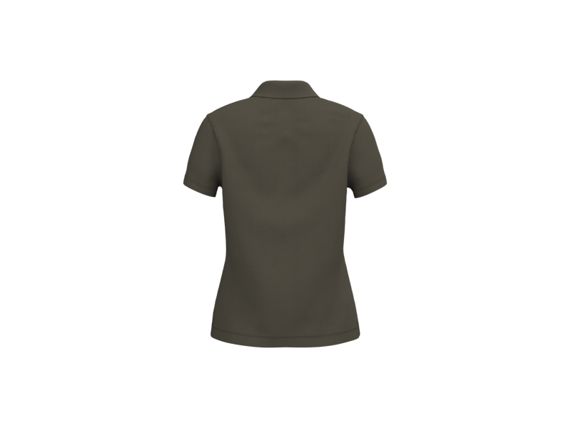 Kariban Piqué-damespolo korte mouwen