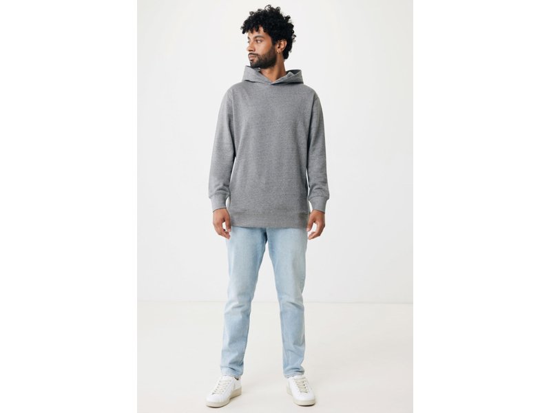 Iqoniq Yengo recycled katoen hoodie met steekzakken Iqoniq Yengo recycled katoen hoodie met steekzakken
