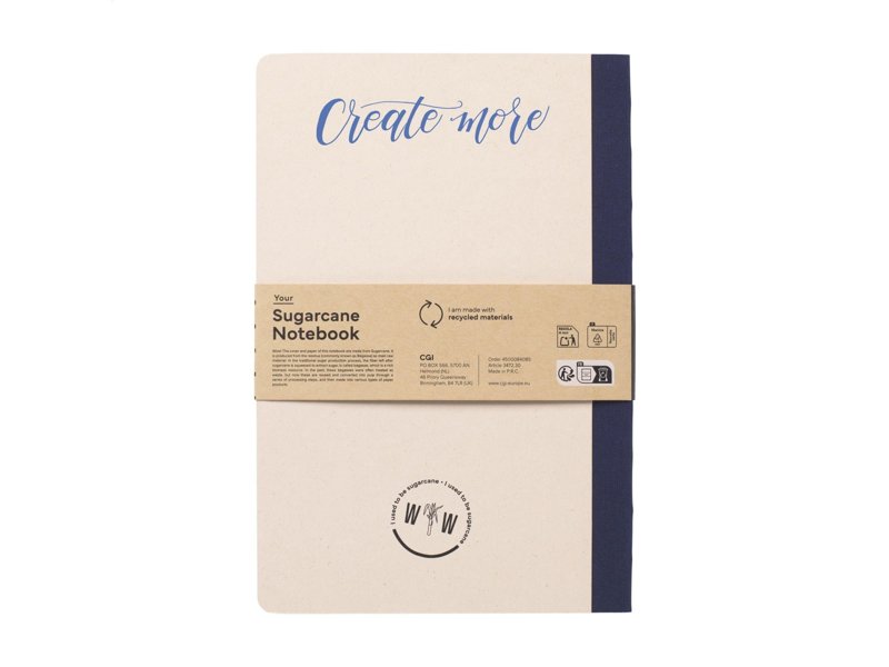 Sugarcane Notebook A5 notitieboek Sugarcane Notebook A5 notitieboek