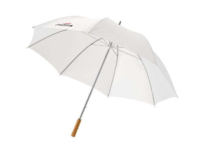 Luxe Golfparaplu Karl met Houten Handvat - Paraplu's Bedrukken met Uw Logo