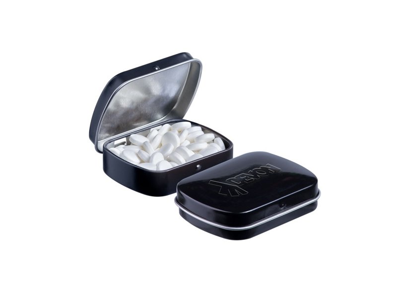 Mini scharnierblikje embossing