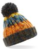 Beechfield - Junior Corkscrew Pom Pom Beanie Beechfield - Junior Corkscrew Pom Pom Beanie