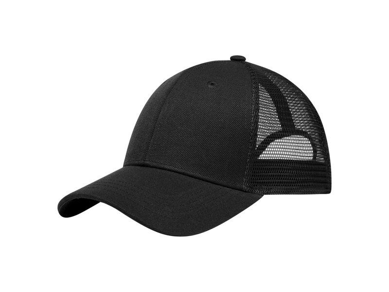 Trucker cap medium profile curved peak
