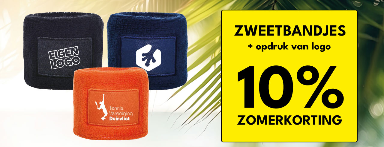 Zweetbandjes zomeractie