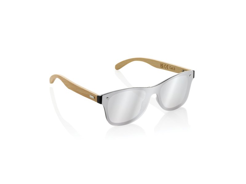 Zonnebril Prism bamboe montuur Zonnebril Prism bamboe montuur