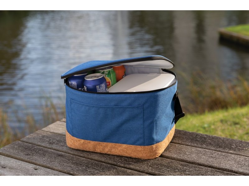 Impact AWARE™ XL RPET two tone koeltas met kurken detail Impact AWARE™ XL RPET two tone koeltas met kurken detail