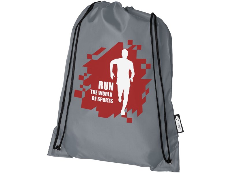 Oriole RPET rugzak met trekkoordsluiting 5L Oriole RPET rugzak met trekkoordsluiting 5L