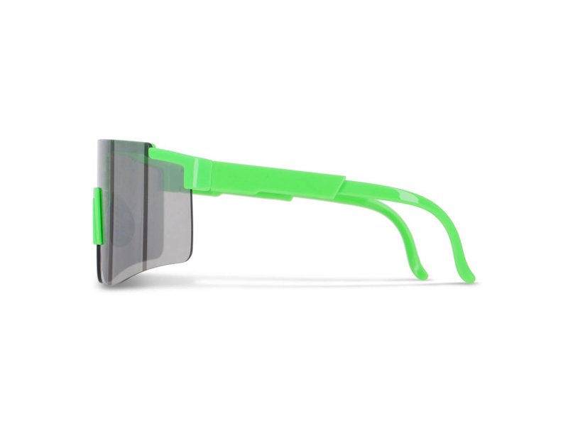 Sportzonnebril met spiegelende glazen Sportzonnebril met spiegelende glazen