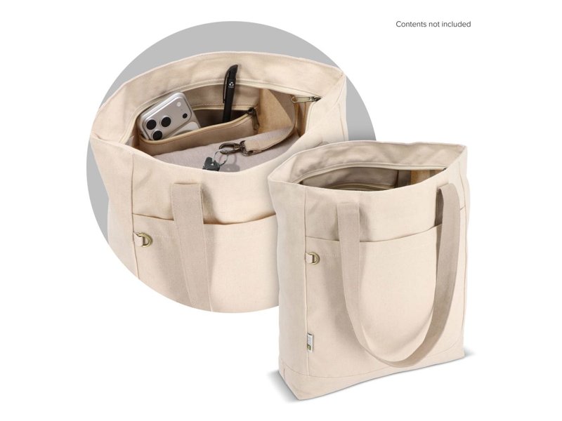 InSideOut Reuuz Canvas Draagtas 33 x 42 x 10 cm InSideOut Reuuz Canvas Draagtas 33 x 42 x 10 cm