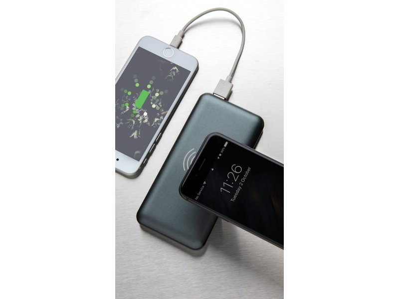 10.000 mAh powerbank met 10W draadloos snelladen met PD 10.000 mAh powerbank met 10W draadloos snelladen met PD