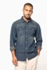 Kariban Heren denim overhemd lange mouwen Kariban Heren denim overhemd lange mouwen