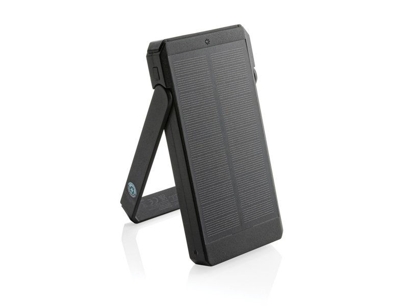 Skywave RCS gerecyclede kunststof zonne-powerbank 10000 mAh
