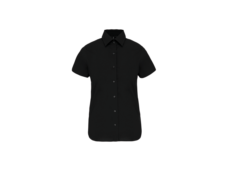 Kariban Dames stretch blouse korte mouwen Kariban Dames stretch blouse korte mouwen