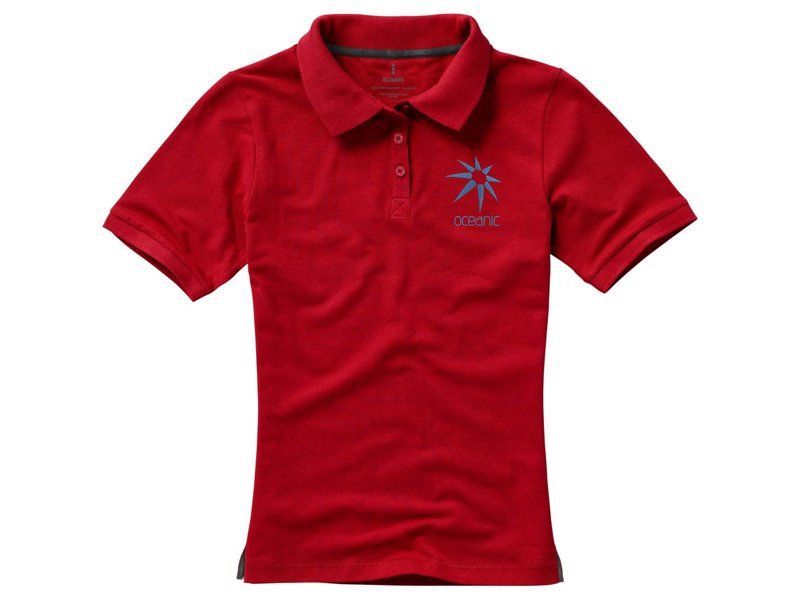 Dames polo bedrukken? Kies » Elevate Calgary Polo voor vrouwen!
