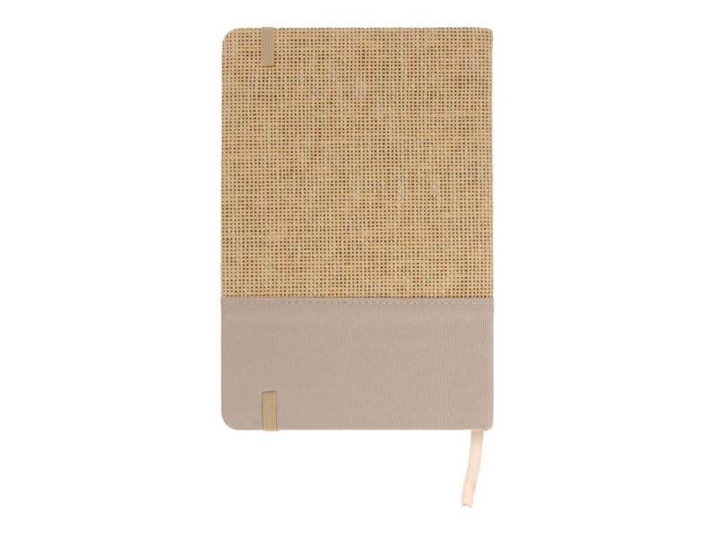 Notitieboek jute R-PET Notitieboek jute R-PET