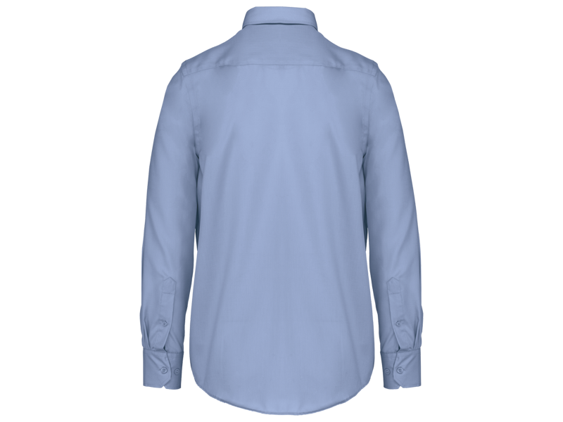 Kariban Heren non-iron overhemd lange mouwen