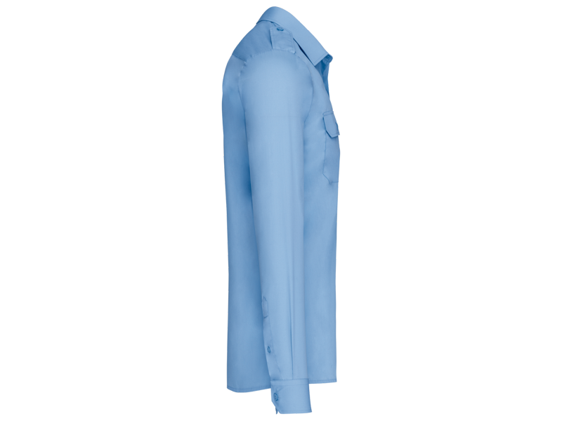 Kariban Herenpilootoverhemd lange mouwen Kariban Herenpilootoverhemd lange mouwen