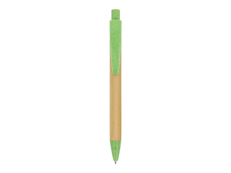 Ball pen bamboe met tarwestro
