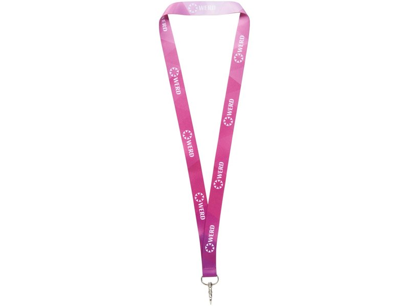Lana lanyard in kleur (dubbelzijdig)