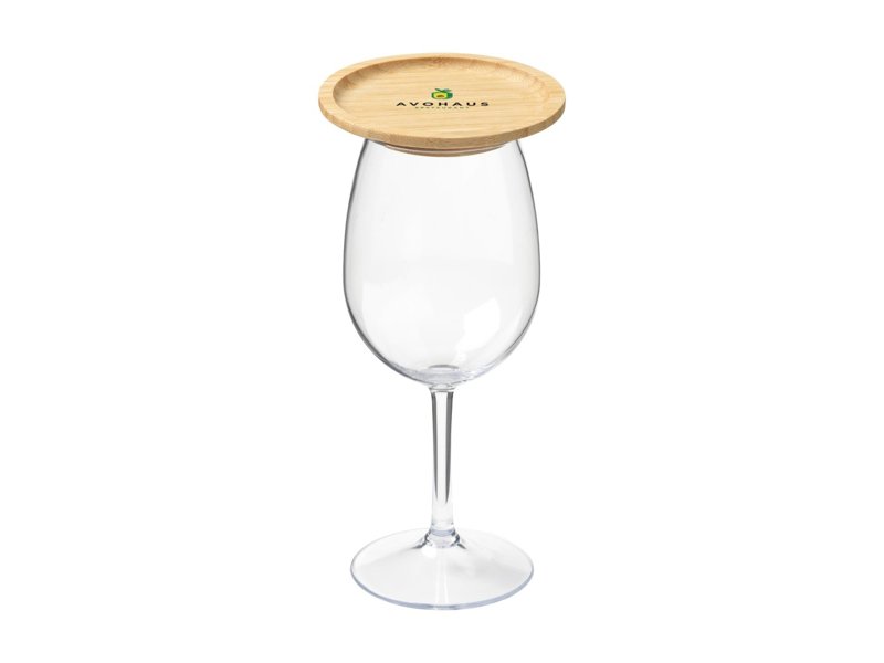 Wooosh Piccolo Bamboo Wine Glass Topper