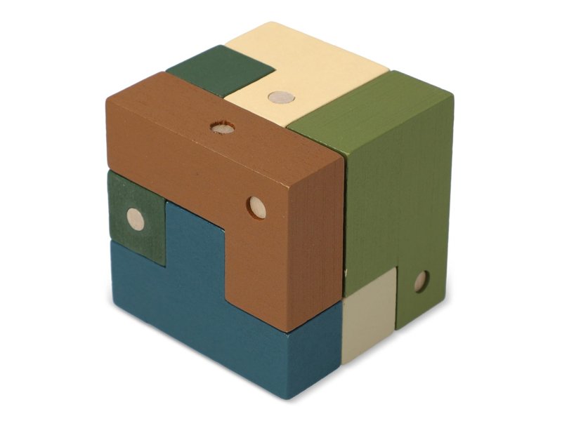 InSideOut FSC Houten Kubus think iq puzzel InSideOut FSC Houten Kubus think iq puzzel