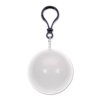 Bal met regenponcho