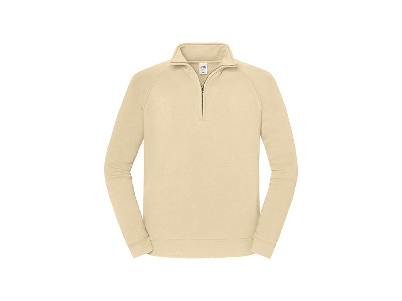 Fruit of the Loom Iconic Zip Neck Sweater