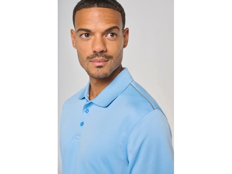 Herensportpolo van PROACT® - Tot ziens Promotions. Herensportpolo van PROACT® - Tot ziens Promotions.