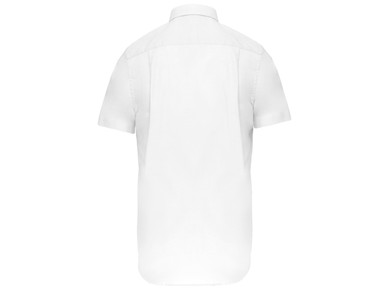 Kariban Heren oxford overhemd korte mouwen