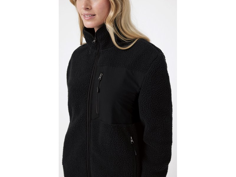 IQONIQ Diran gerecycled polyester pile-fleece jas