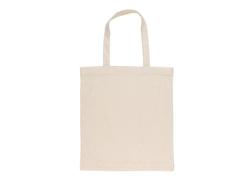 Impact AWARE™ gerecycled katoenen draagtas met bodem 145gsm Impact AWARE™ gerecycled katoenen draagtas met bodem 145gsm