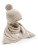 Beechfield - Knitted Scarf and Beanie Gift Set Beechfield - Knitted Scarf and Beanie Gift Set