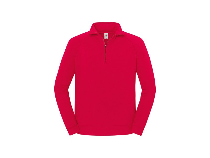 Fruit of the Loom Iconic Zip Neck Sweater