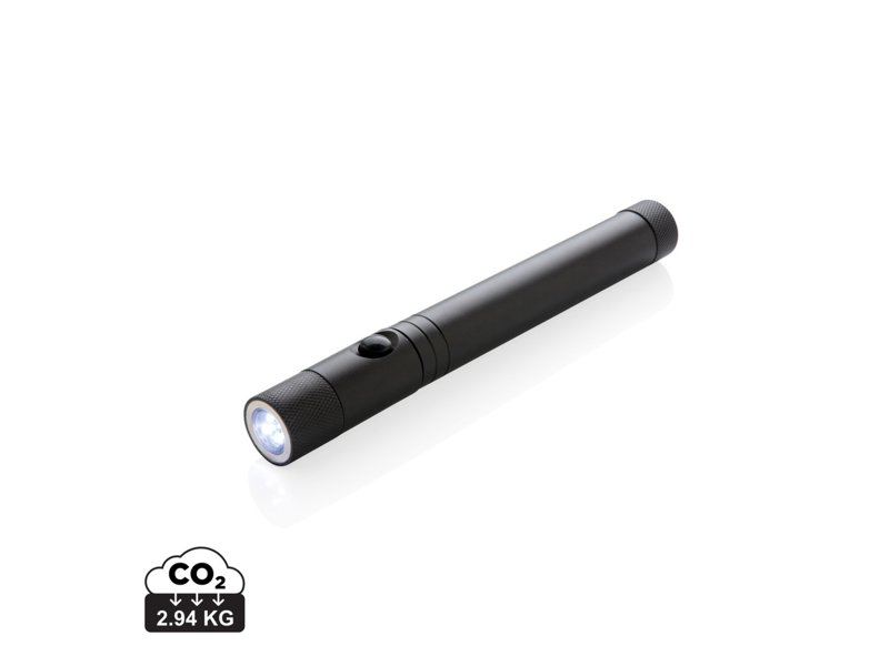 Uitschuifbare zaklamp met magneet