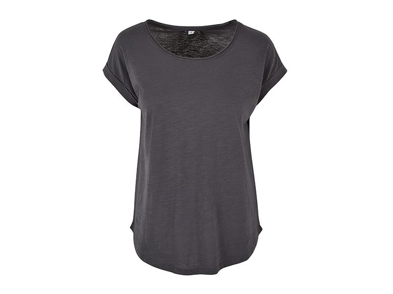 Build Your Brand - Ladies´ Long Slub Tee Build Your Brand - Ladies´ Long Slub Tee