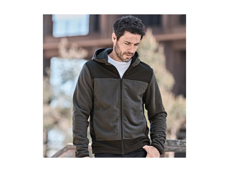 TeeJays Mountain Hooded Fleece