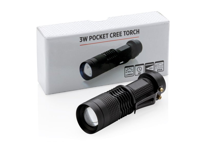 3W CREE zaklamp