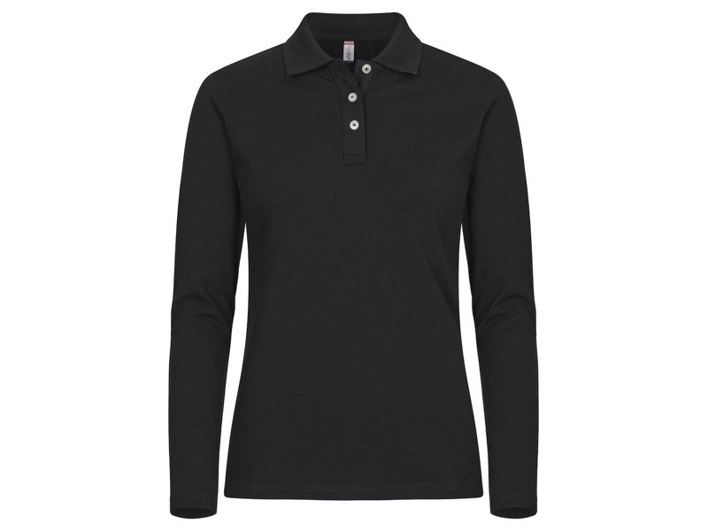 Clique - Stretch Premium Polo L/S Women Clique - Stretch Premium Polo L/S Women