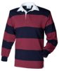 Stripe long sleeve rugby shirt Stripe long sleeve rugby shirt