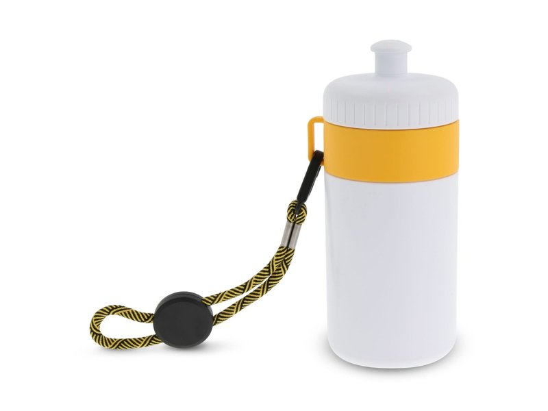 Bidon met rand en koord 500ml Bidon met rand en koord 500ml