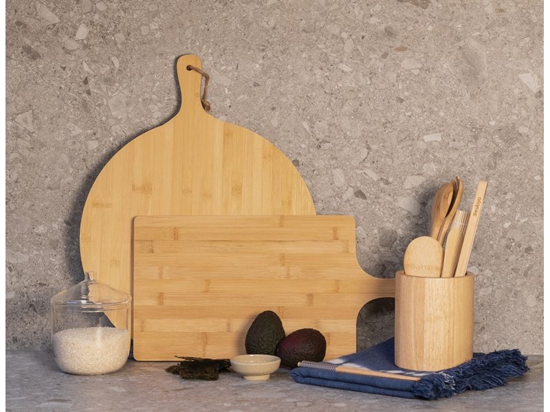 Ukiyo bamboe serveerplank rond Ukiyo bamboe serveerplank rond