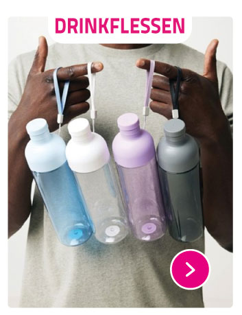 Drinkflessen met eigen logo