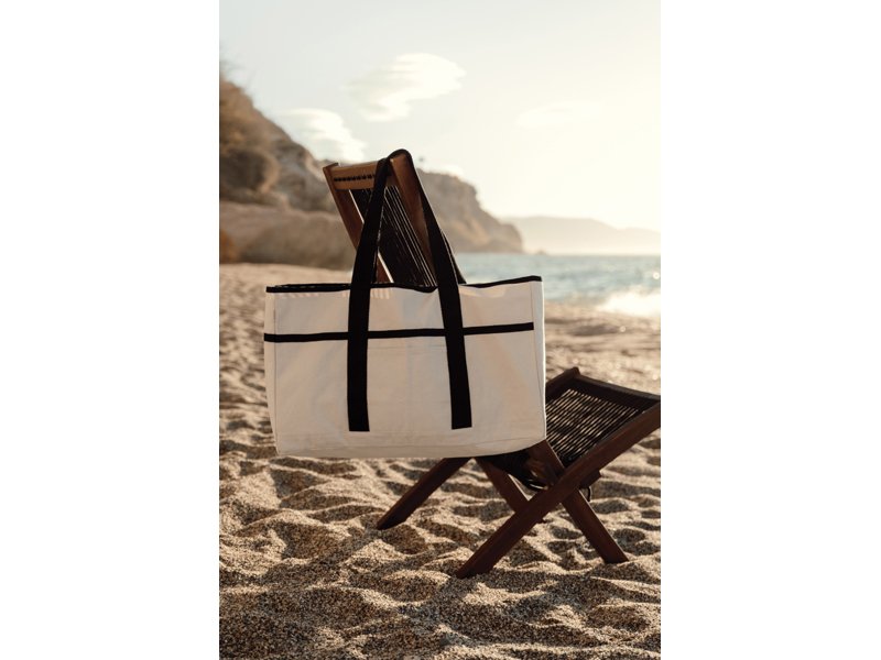 VINGA canvas strandtas Volonne