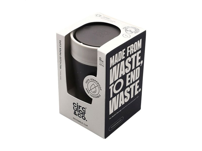 Circular&Co Recycled Coffee Cup 227 ml koffiebeker Circular&Co Recycled Coffee Cup 227 ml koffiebeker