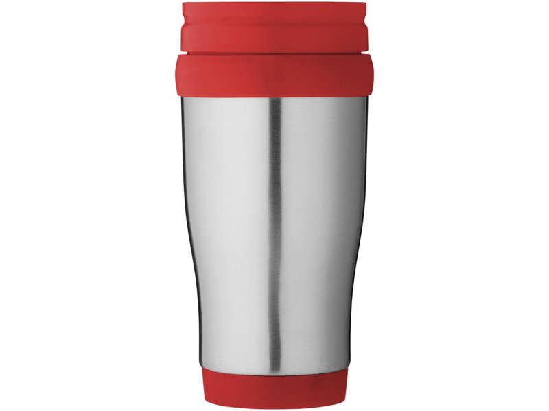 Handige thermosbeker met handvat, snel met eigen logo leverbaar Handige thermosbeker met handvat, snel met eigen logo leverbaar