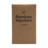 Bamboo Key Rectangle sleutelhanger